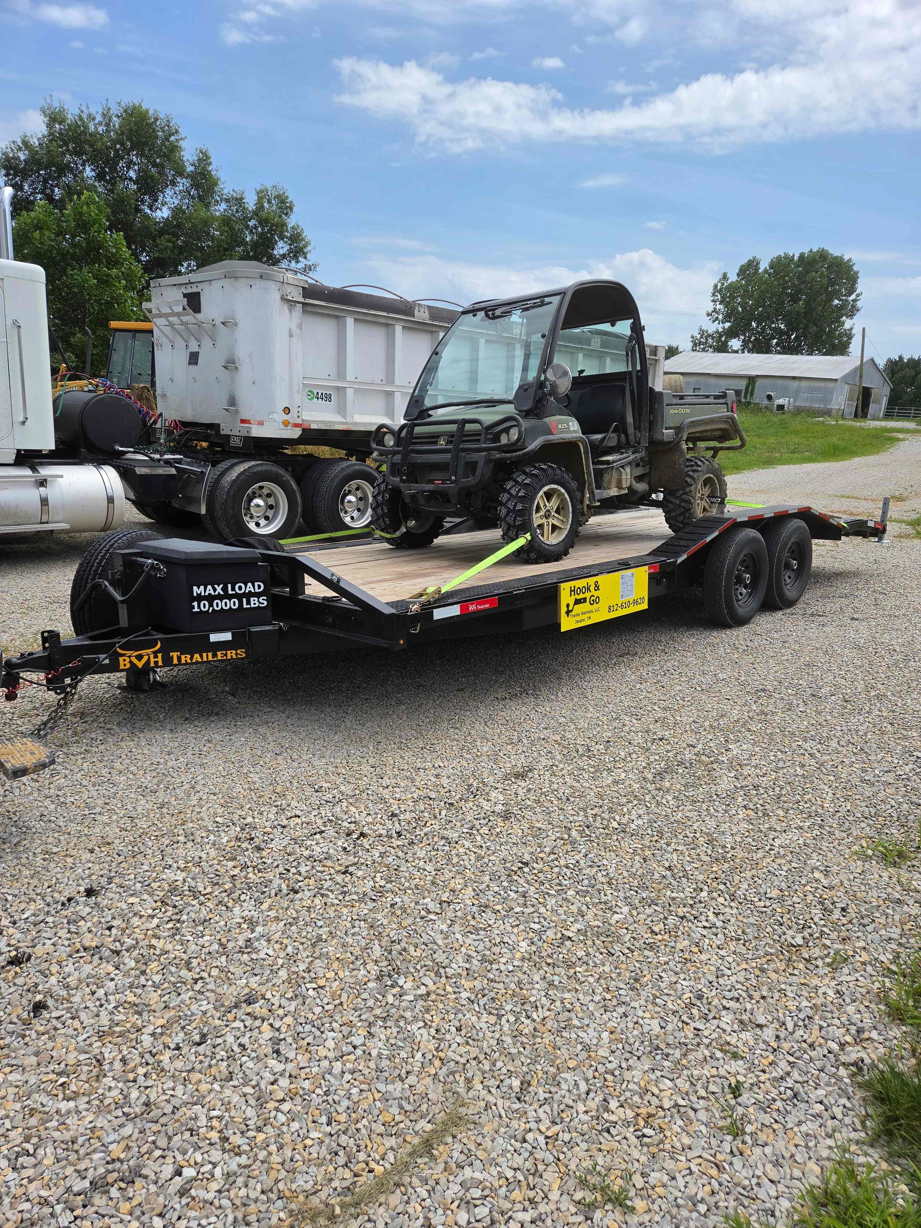 14k 22 Foot Drive Over Fender Car Hauler thumbnail 12