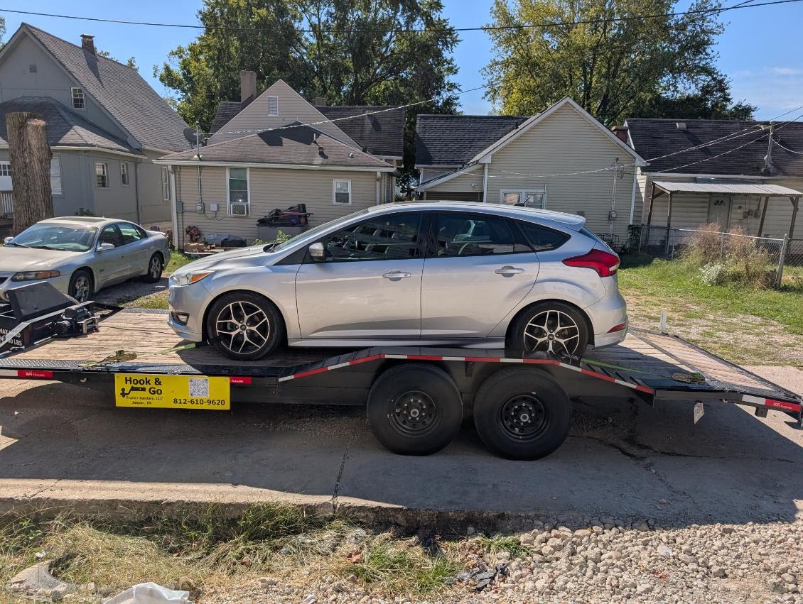 14k 22 Foot Drive Over Fender Car Hauler thumbnail 19