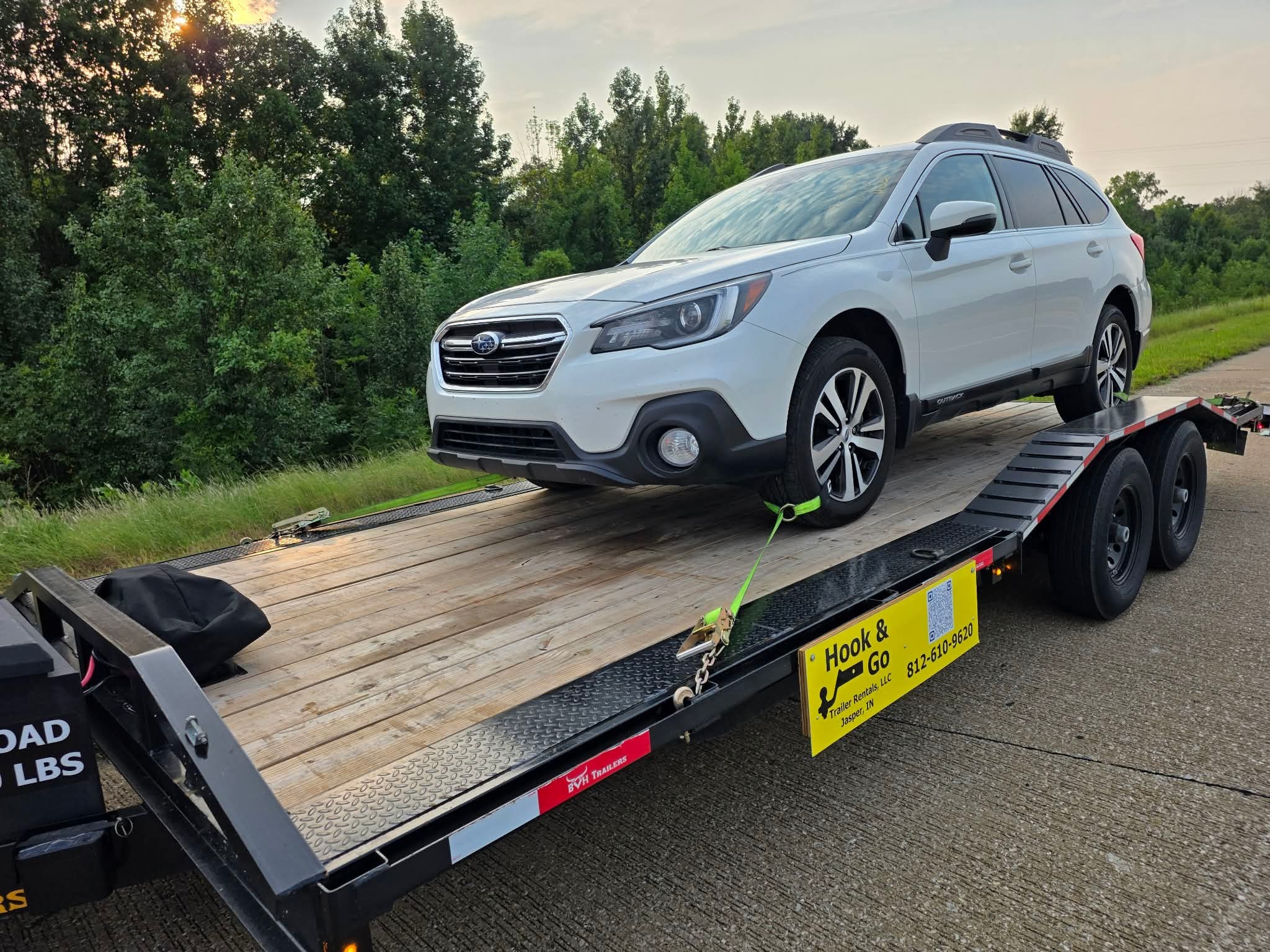 14k 22 Foot Drive Over Fender Car Hauler thumbnail 20