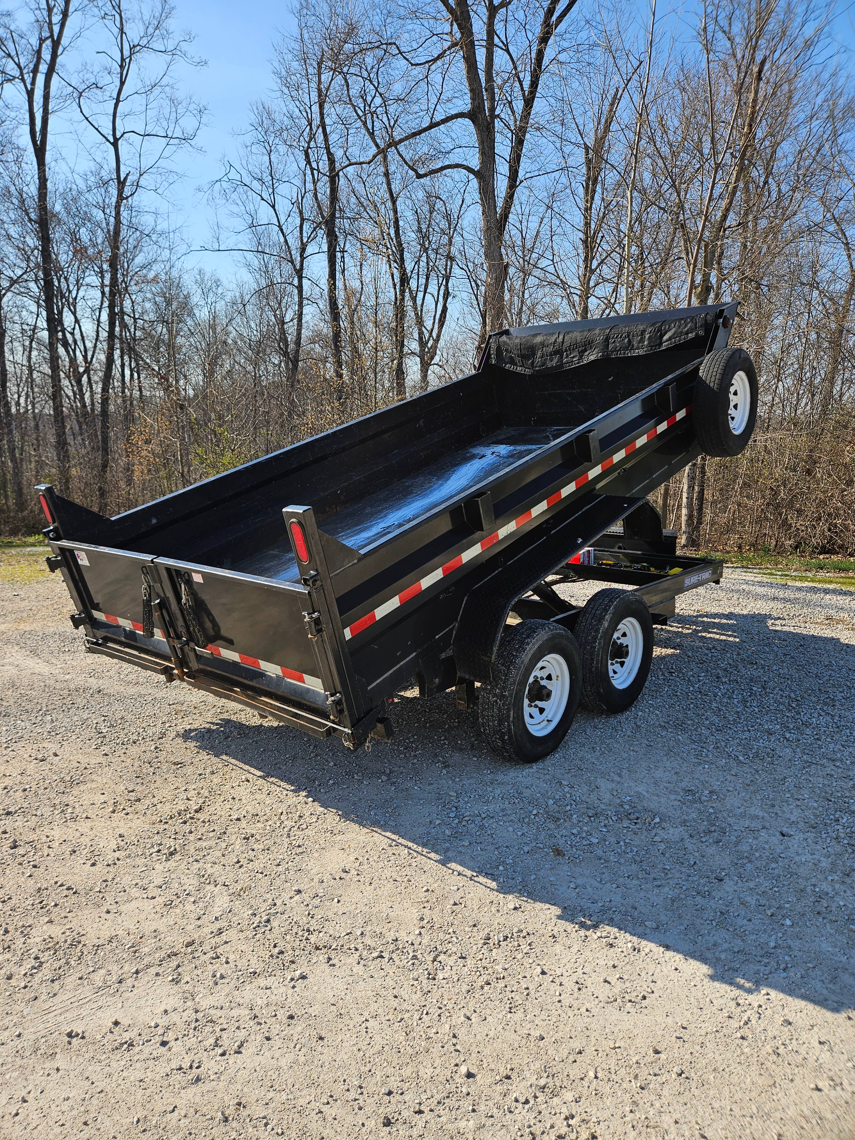 14k 14 Foot Dump Trailer thumbnail 2