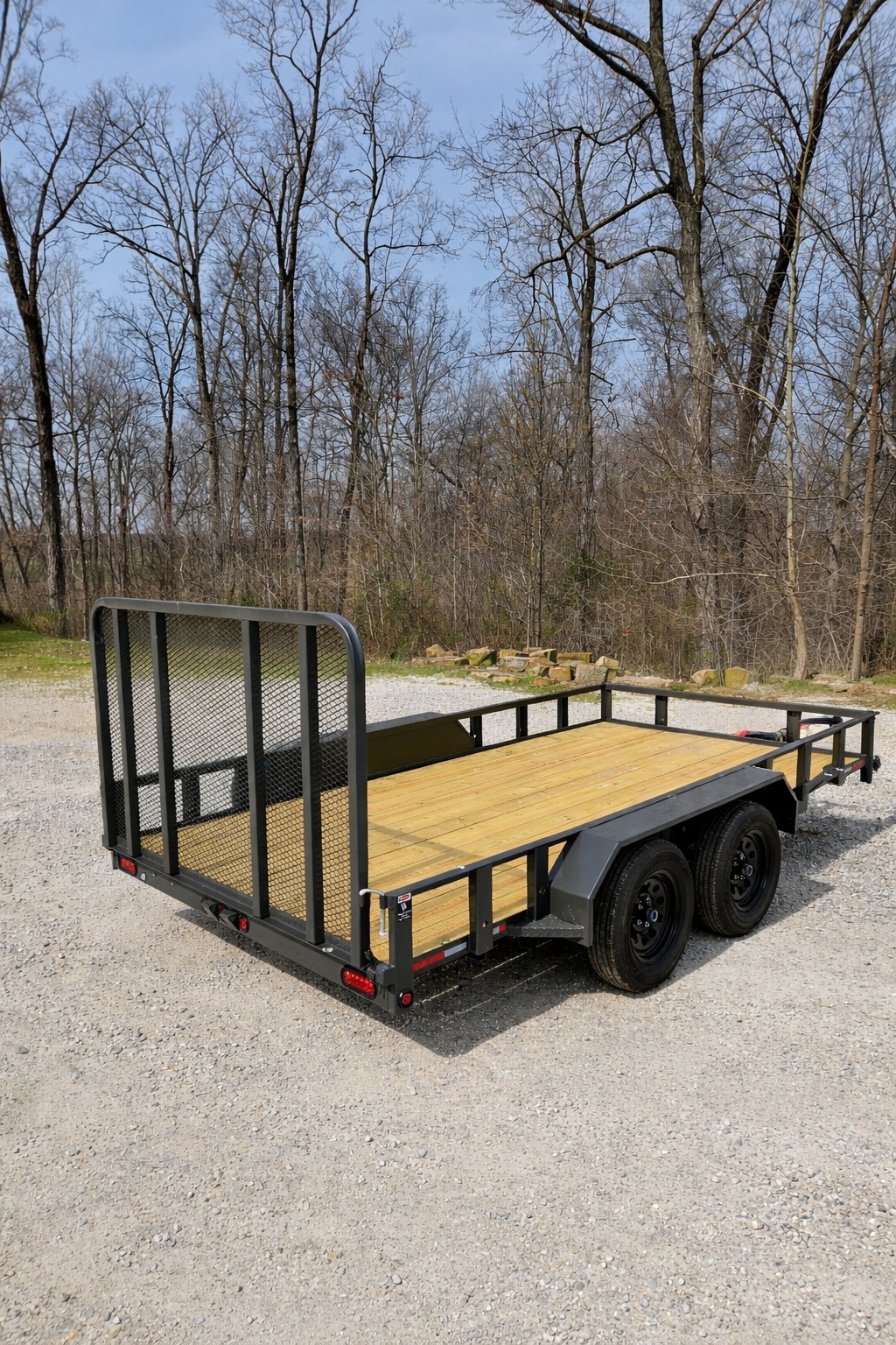 7k 14 Foot Utility Trailer thumbnail 3